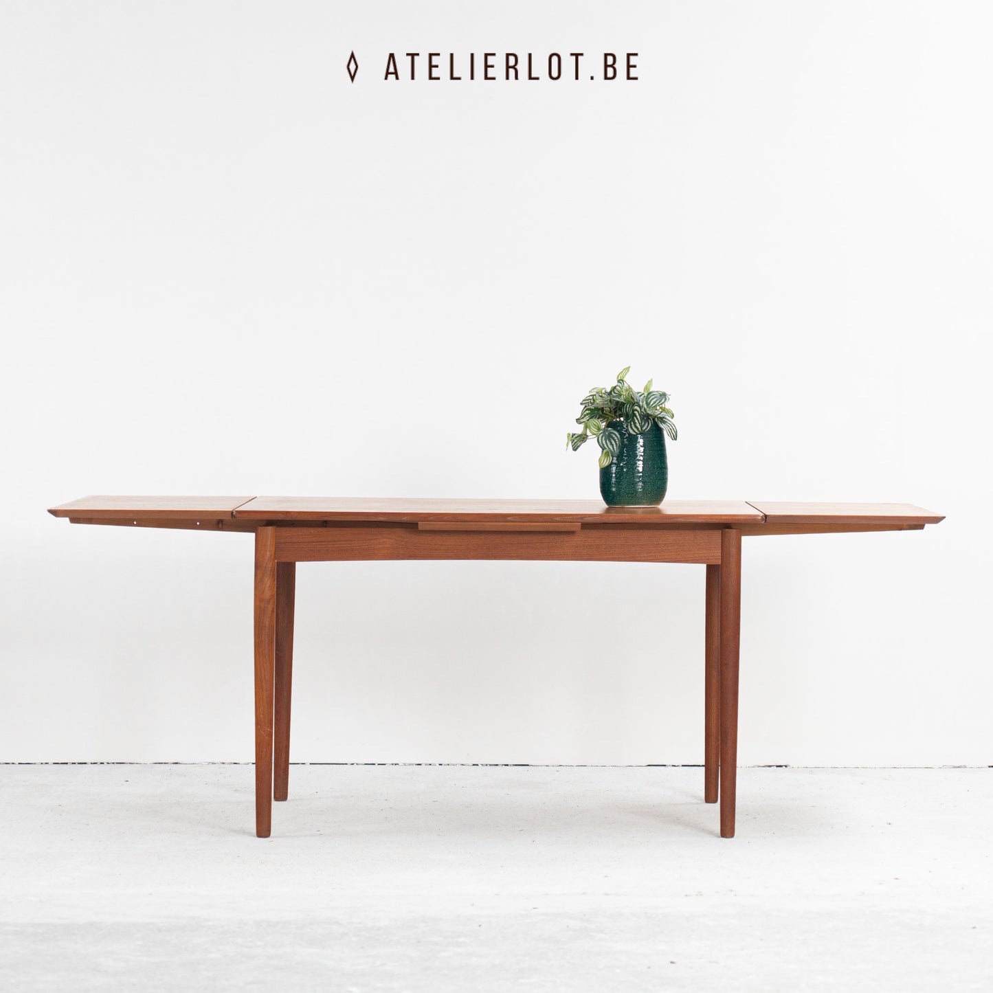 Vintage uitschuifbare eettafel 3