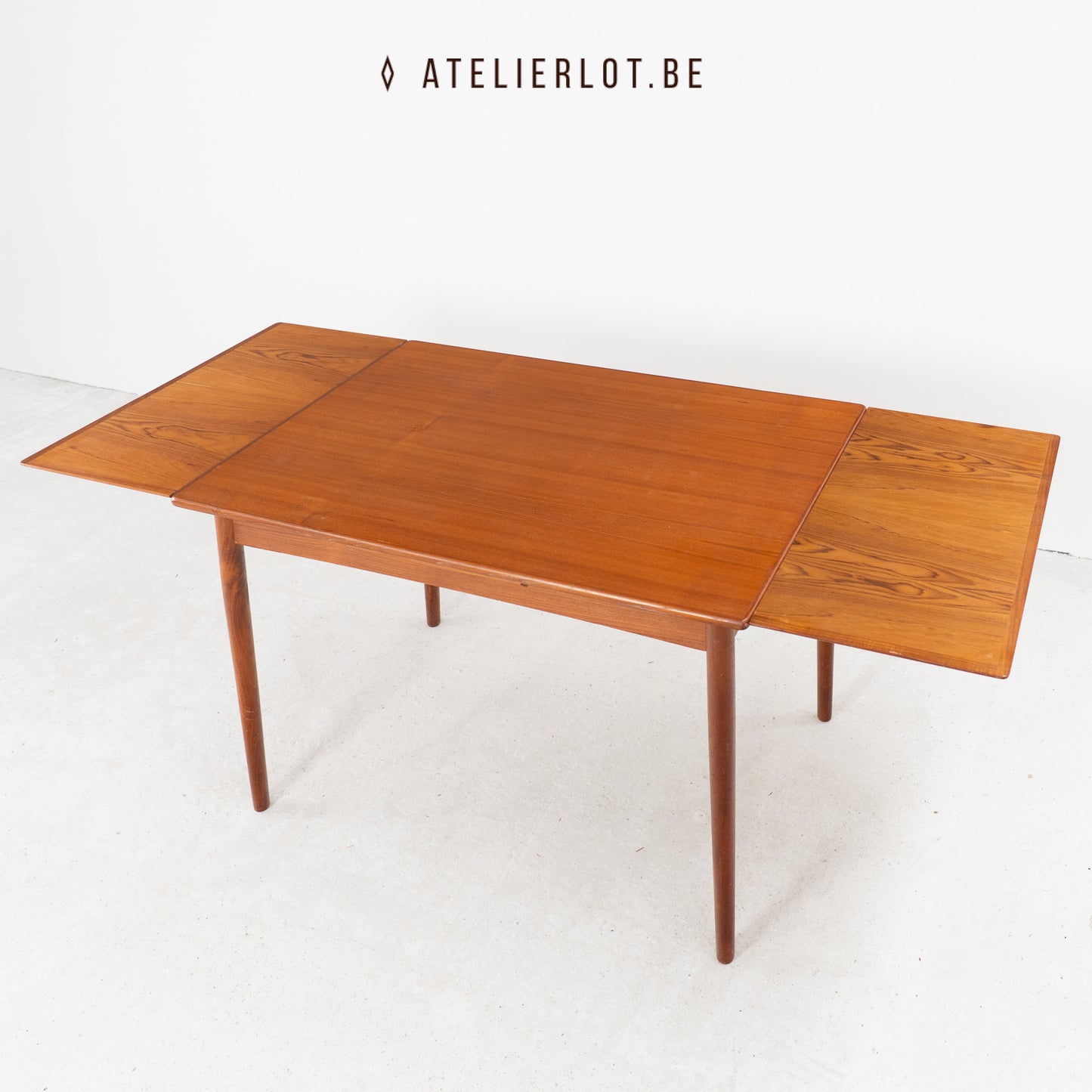 Vintage uitschuifbare eettafel 3