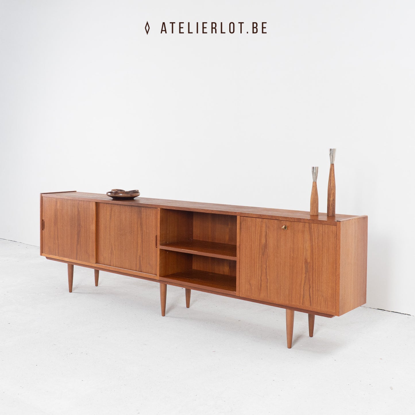 Vintage lowboard XL Denemarken 4