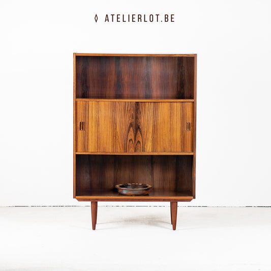 Vintage Deense boekenkast palissander