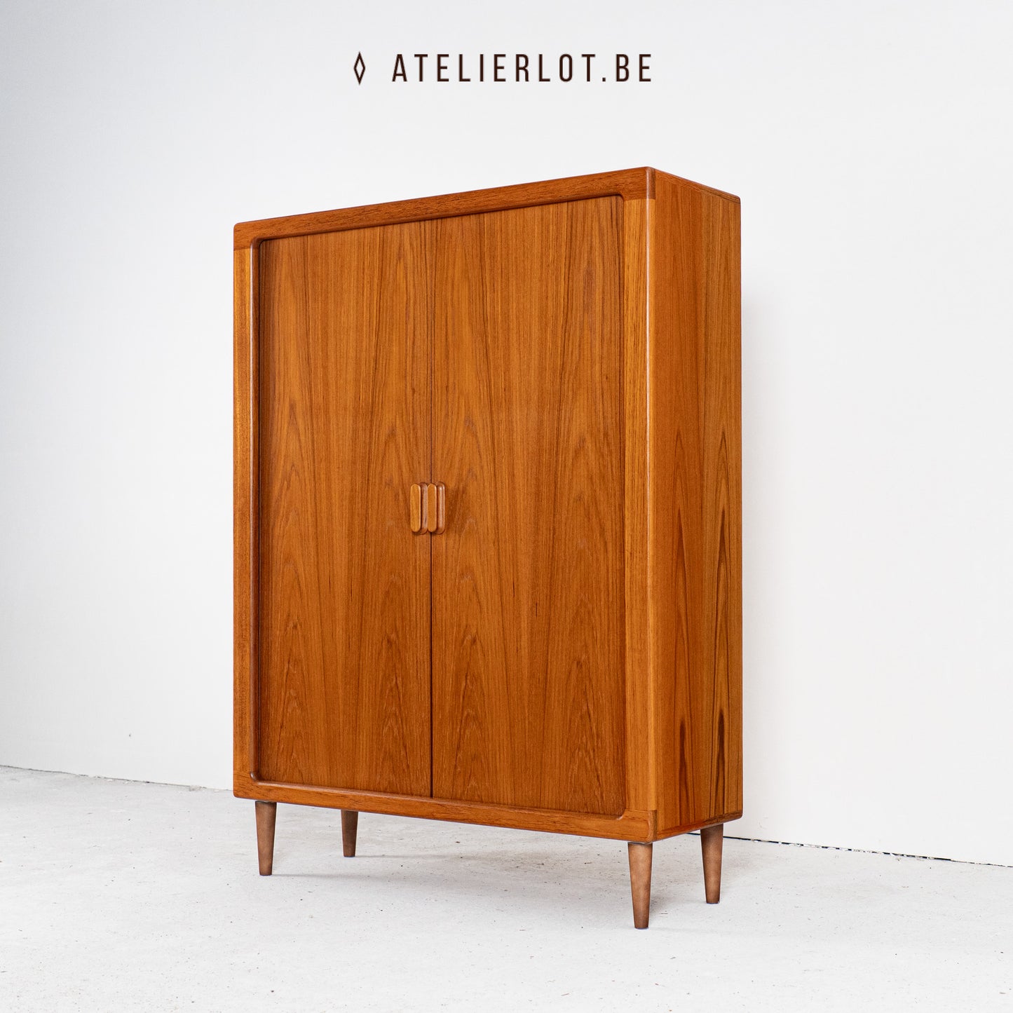 Vintage highboard CFC Silkeborg hoog model