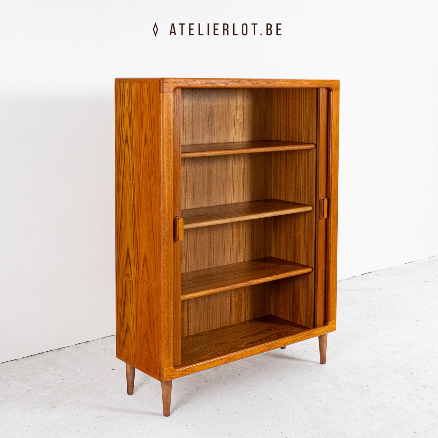 Vintage highboard CFC Silkeborg hoog model