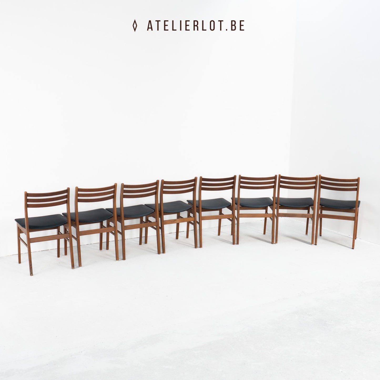 8 eetkamerstoelen Sax Møbelfabrik