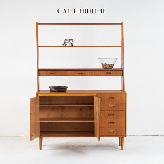 Vintage wandmeubel / boekenrek 2