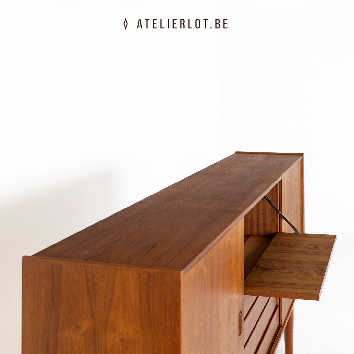 Scandinavisch highboard teak