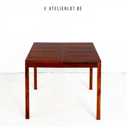 Henning Kjærnulf Palissander Eettafel – XL Deens Design Vejle Stole