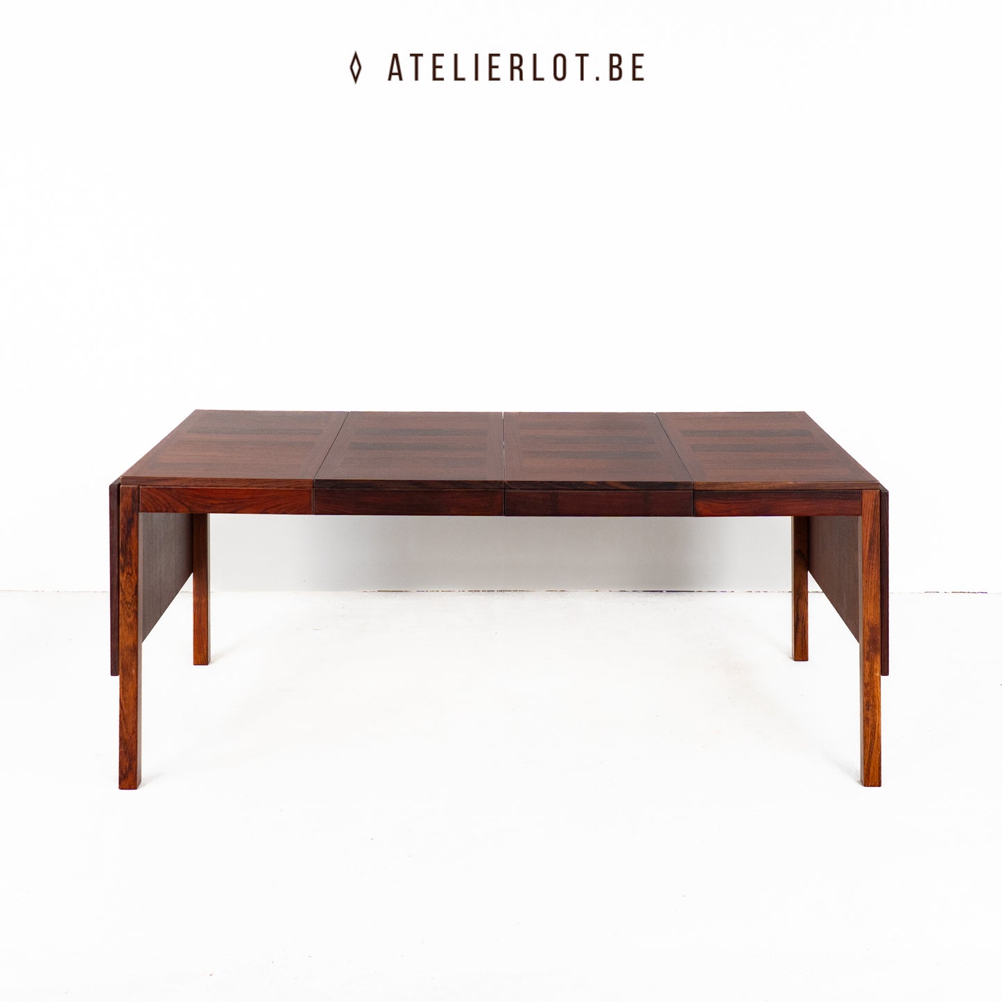 Henning Kjærnulf Palissander Eettafel – XL Deens Design Vejle Stole