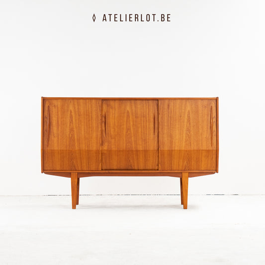 Teakhouten highboard