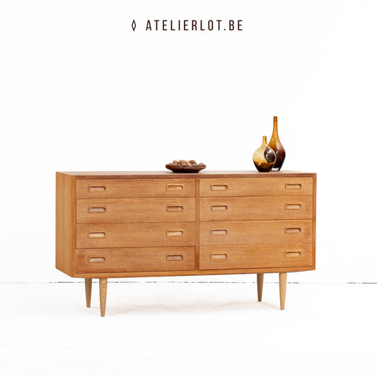 Deense eiken ladekast – Hundevad & Co – Jaren '60