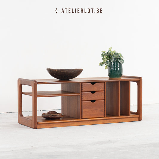 Vintage Deense platenkast Dyrlund