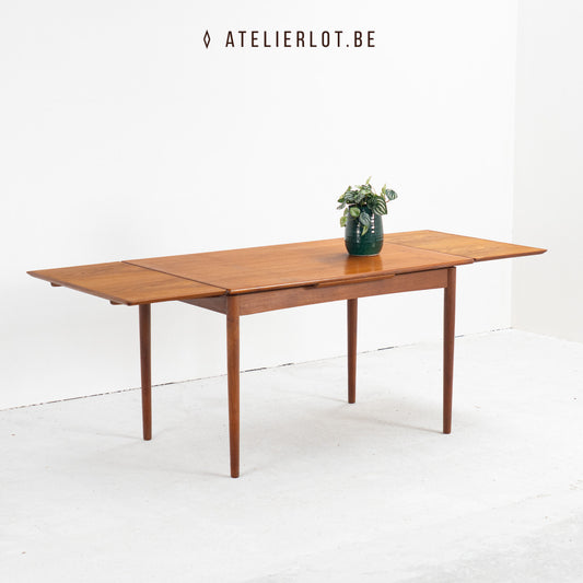 Vintage uitschuifbare eettafel 3