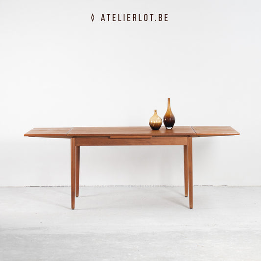 Vintage uitschuifbare eettafel 4