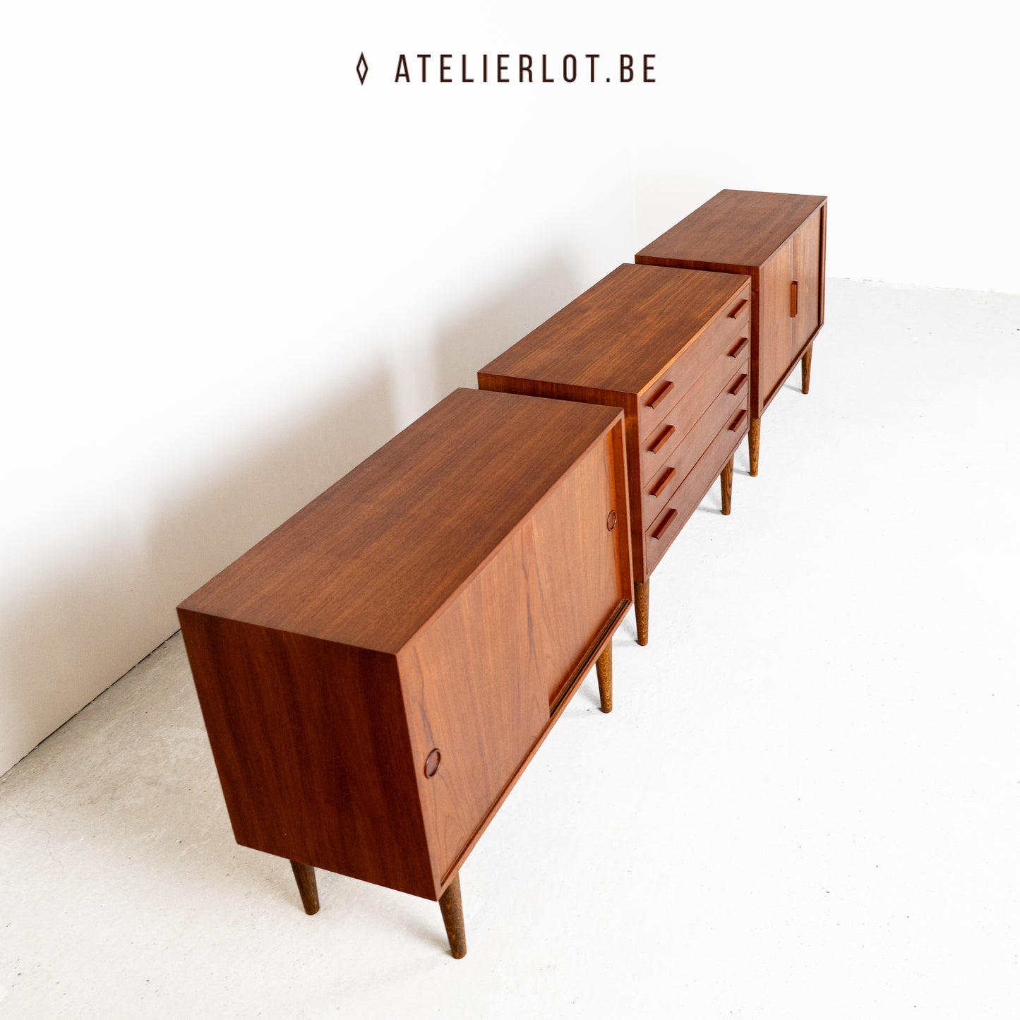 Set 3 opbergkasten Kai Kristiansen