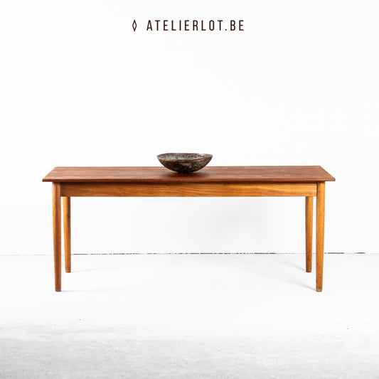 Lange smalle eettafel 8 personen