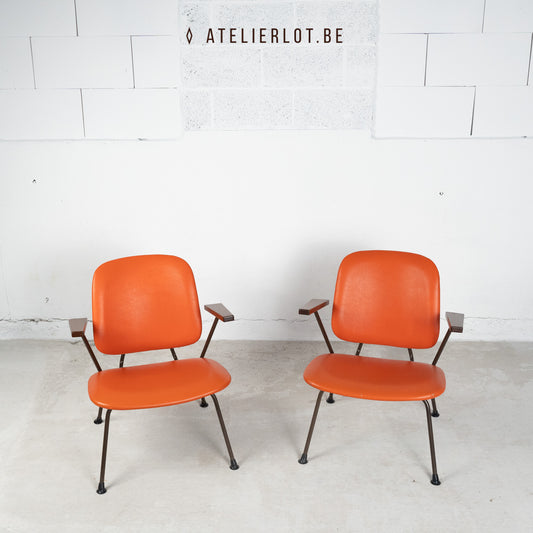 Vintage set design fauteuils Gispen