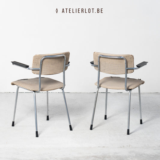 Design set 2 stoelen 1235 Gispen