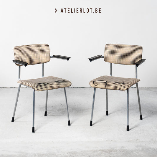 Design set 2 stoelen 1235 Gispen