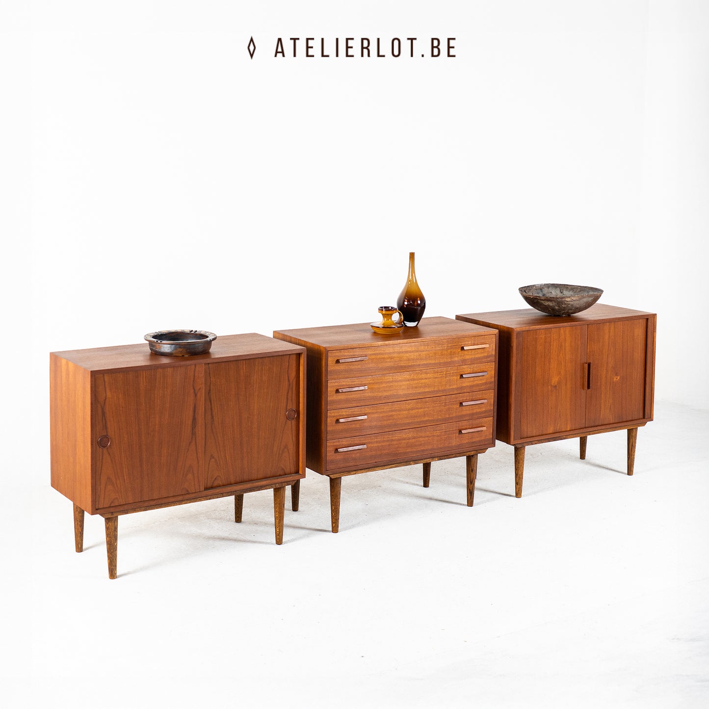 Set 3 opbergkasten Kai Kristiansen