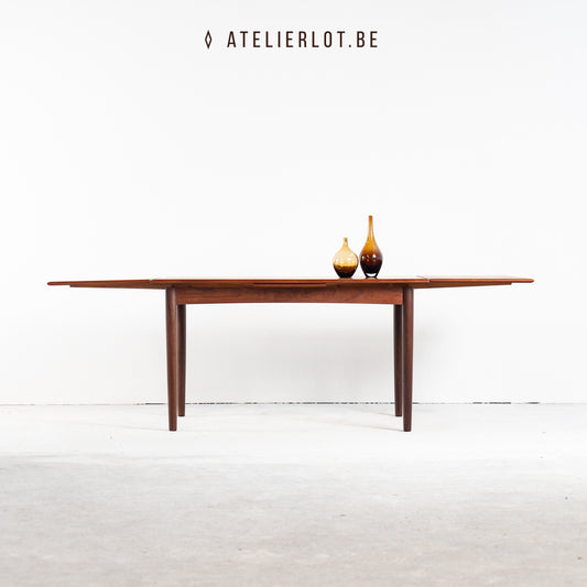 Vintage uitschuifbare eettafel 7