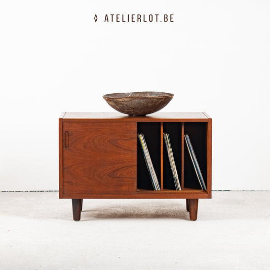 Vintage Deense platenkast