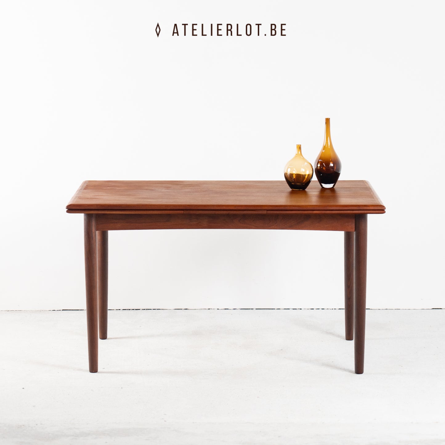 Vintage uitschuifbare eettafel 7