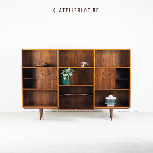 Vintage Deense boekenkast palissander Westergaards